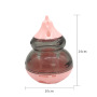 Manufacturer wholesale OEM custom logo plastic ball pet dog cat feeder toy