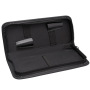 Wholesale Black Leather Cat Dog Pet Grooming Tool Set Bag