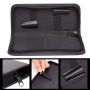 Wholesale Black Leather Cat Dog Pet Grooming Tool Set Bag