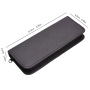 Wholesale Black Leather Cat Dog Pet Grooming Tool Set Bag