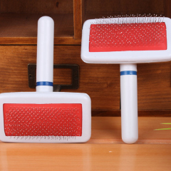 Manufacturer wholesale white grooming tool pet cat dog hair removal brush