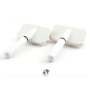 Manufacturer wholesale white grooming tool pet cat dog hair removal brush