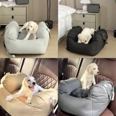 Wholesale Pet Product Washable Detachable Portable Dog Car Seat Bed