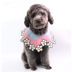 Wholesale Custom Lacework Cat Dog Accessories Bandana