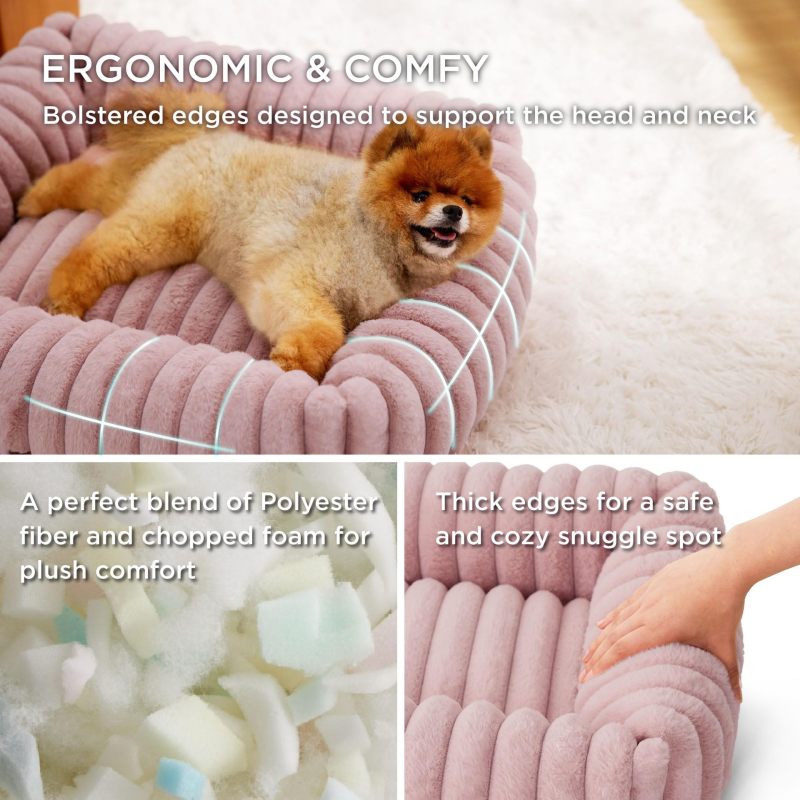Wholesale Manufacturer Custom Logo Pet Product Supplier Cat Dog Bed Luxury