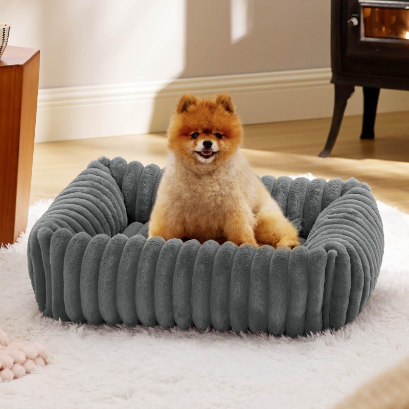 Wholesale Manufacturer Custom Logo Pet Product Supplier Cat Dog Bed Luxury