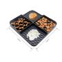 Wholesale Four Grids Silicone Slow Feeder Dog Lick Mat
