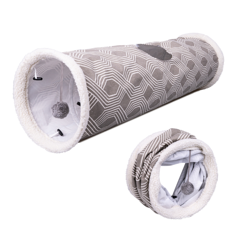 Manufacturer wholesale foldable collapsible cat tunnel