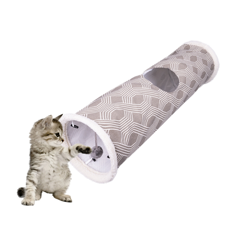 Manufacturer wholesale foldable collapsible cat tunnel