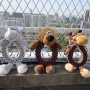 Manufacturer wholesale braided rope dog plush toys deer rhinoceros lion
