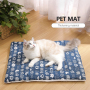 Manufacturer Wholesale Cute Design Fleece Cat Pet Dog Mat