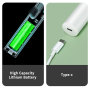 Manufacturer wholesale green white charging cat dog comb with LED light