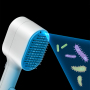 Manufacturer wholesale green white charging cat dog comb with LED light