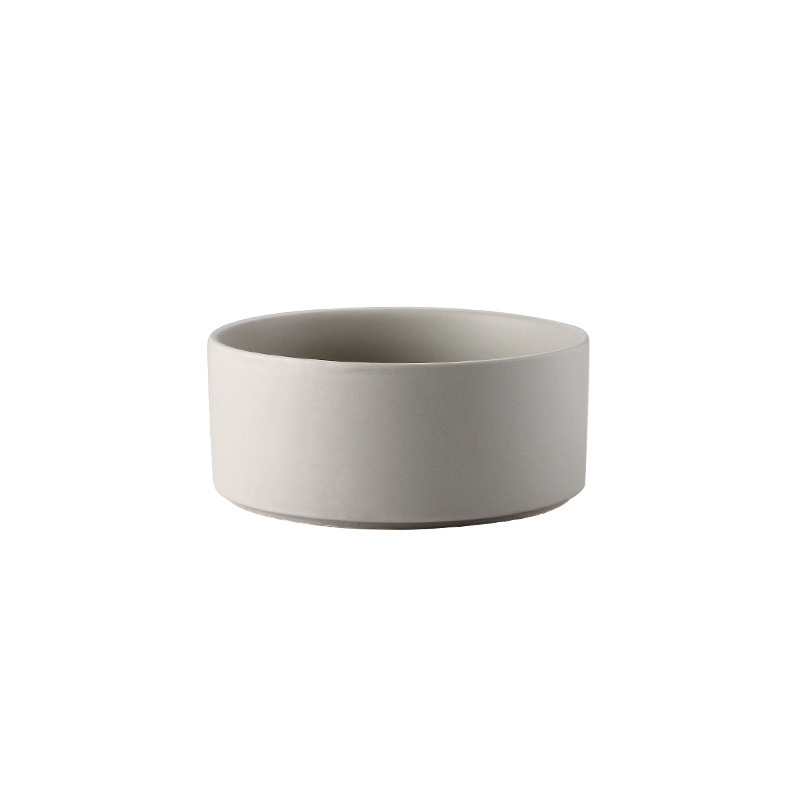 Manufacturer wholesale multi colors ceramic wooden frame pet cat dog bowl