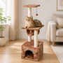 Wholesale Short Plush Sisal Cat Tree House