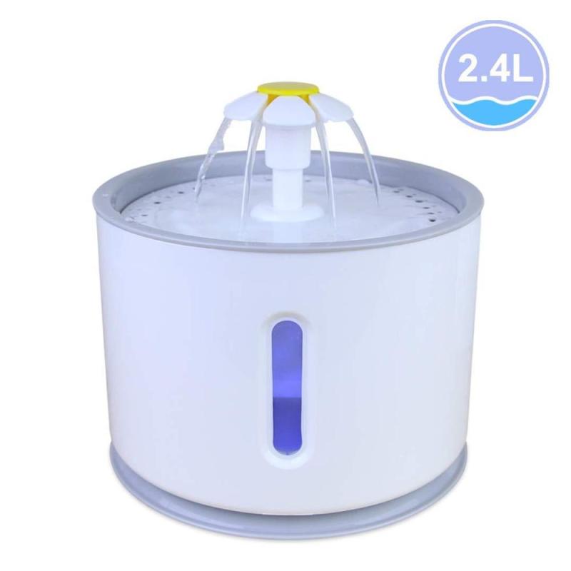 Manufacturer wholesale automatic drinking LED cat dog pet water fountain