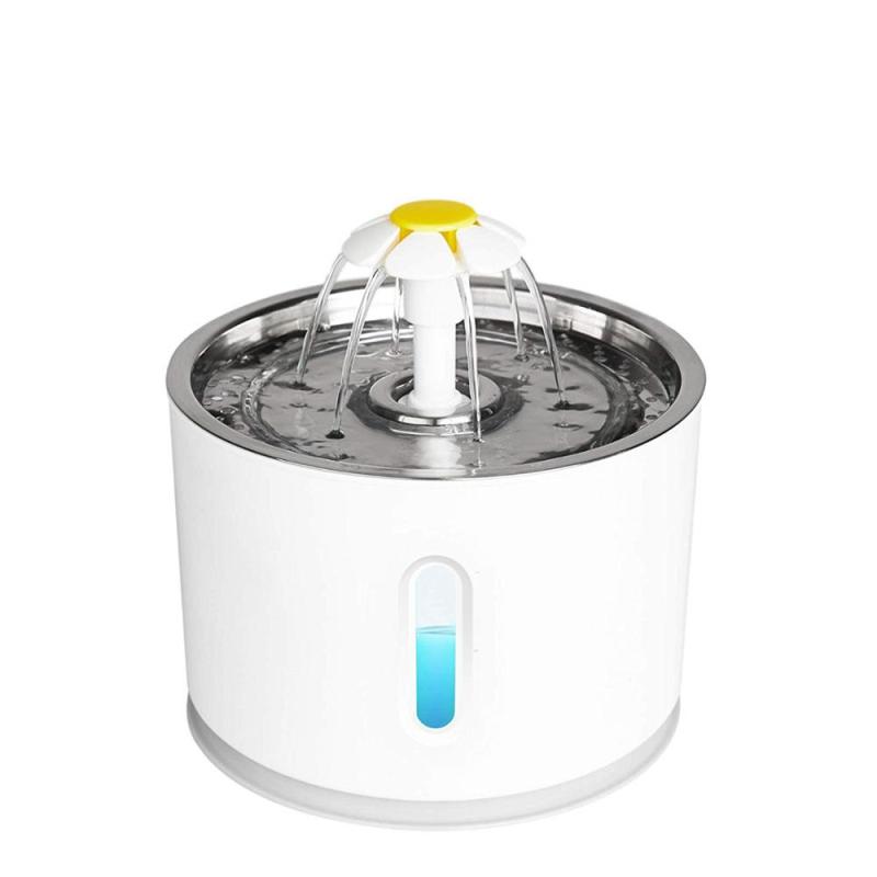 Manufacturer wholesale automatic drinking LED cat dog pet water fountain