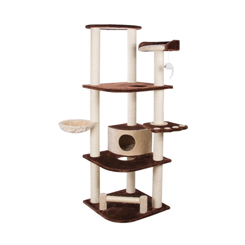 Reliable Quality rena pet products condo tree simple cat trees house
