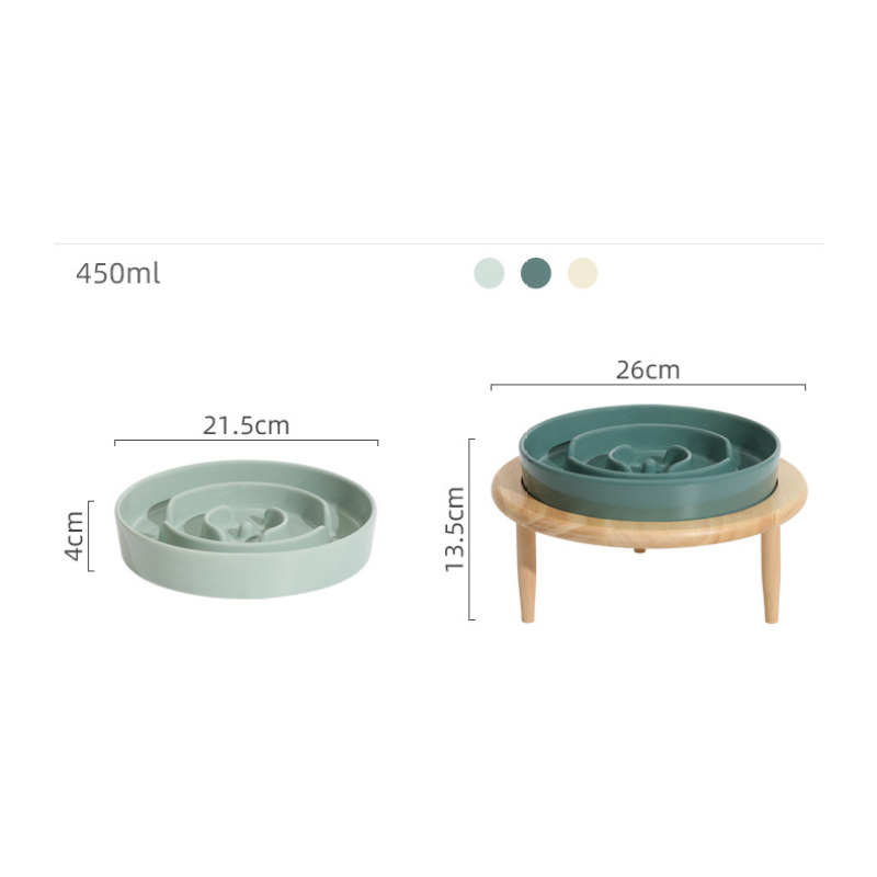 Manufacturer wholesale luxury slow feeder cat dog bowl ceramic material