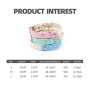 Wholesale Pink Blue Green Adjustable Dog Collar Leather