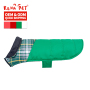 Manufacturer Wholesale Custom Logo Christmas Winter Plaid Pet Apparel Cat Dog Coats