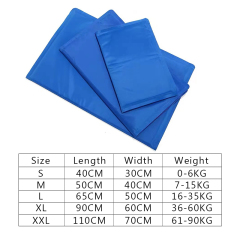 Manufacturer wholesale summer color box pet dog cooling mat