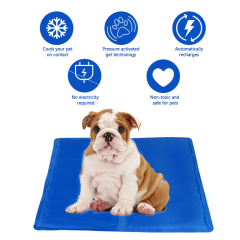 Manufacturer wholesale summer color box pet dog cooling mat