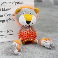 wholesale manufacturer cute  plush rope chew indestructible  chew pet dog toys