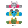 Manufacturer wholesale chew frog pig elephant dog plush toys