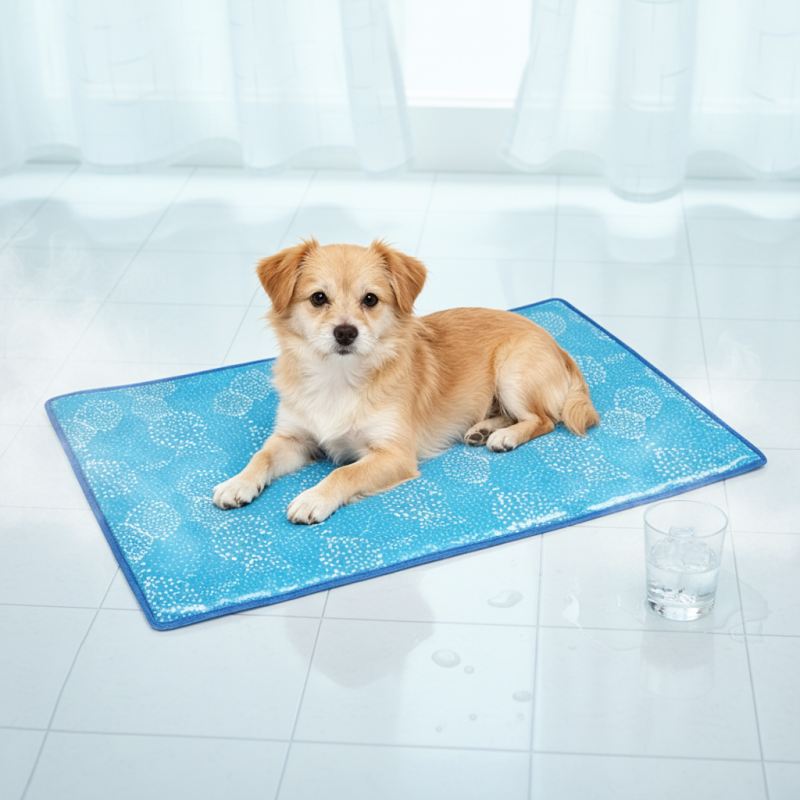 Wholesale Custom Logo Blue Pet Product Cat Dog Cooling Pad
