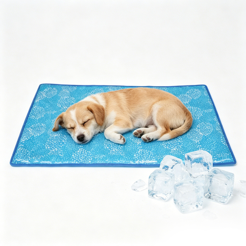 Wholesale Custom Logo Blue Pet Product Cat Dog Cooling Pad