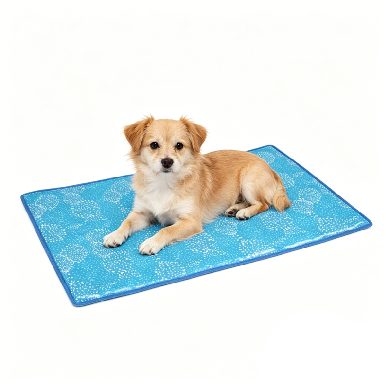 Wholesale Custom Logo Blue Pet Product Cat Dog Cooling Pad