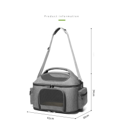wholesale luxury car foldable dog pet carrier bag