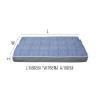 Manufacturer wholesale pattern print canvas washable cotton stuffed pet cushion bed dog pad
