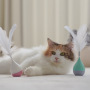 Wholesale Interactive Tumbler Design Cat Feather Toy
