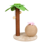 Manufacturer wholesale coconut tree shape cat scratcher tree holiday design