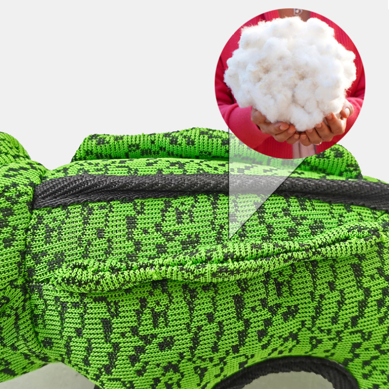 Manufacturer wholesale oxford squeaky bite resistant dog chewing toy