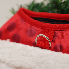 Manufacturer wholesale snowman antler small dog harness christmas design