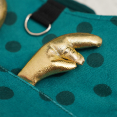 Manufacturer wholesale snowman antler small dog harness christmas design