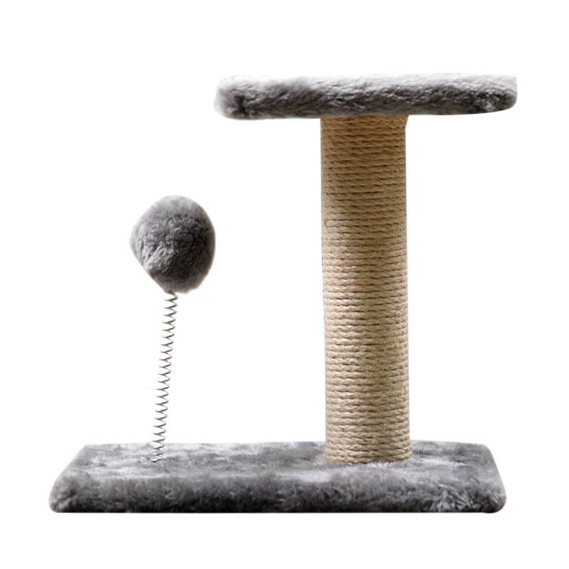 Manufacturer wholesale grey green white sisal small cat tree post