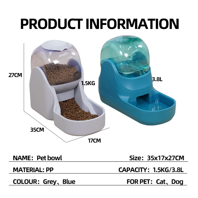 Wholesale Plastic Cat Dog Food Water Dispenser