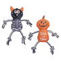 Manufacturer Wholesale Custom Logo Plush Rope Pet Product Dog Toys Halloween