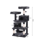 Manufacturer wholesale grey beige brown tower condo cat tree