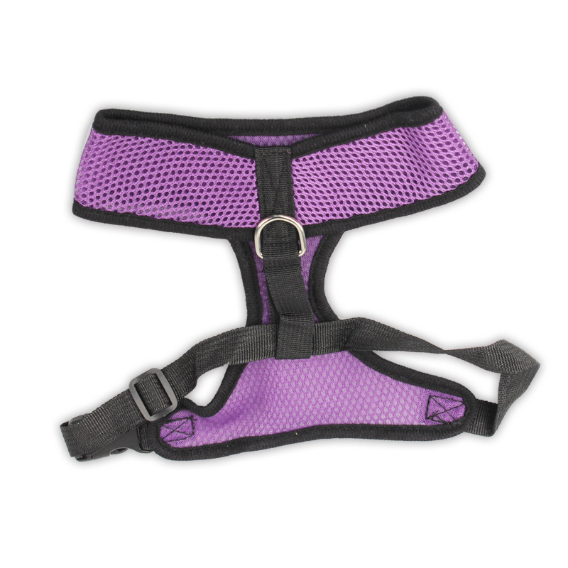 Manufacturer wholesale breathable multi-colors dog mesh cloth harness