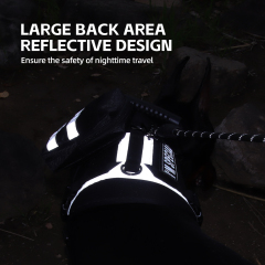 Wholesale Reflective Stripe Oxford Large Dog Tactical Harness