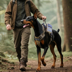 Wholesale Reflective Stripe Oxford Large Dog Tactical Harness