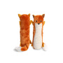 Manufacturer wholesale squeaky chew dog squirrel plush toy
