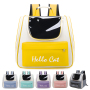 Manufacturer wholesale travel portable breathable backpack cheap cat carrier bag