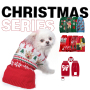 Manufacturer Wholesale Custom Logo Red Clothes Cat House Dog Bed Christmas