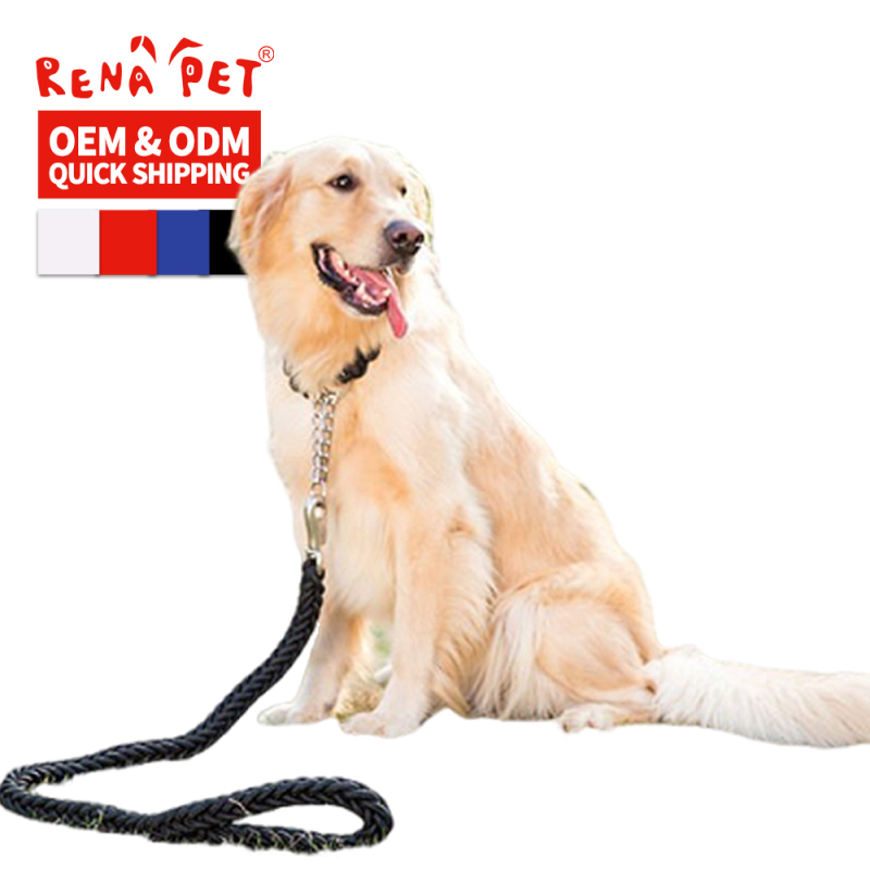 Wholesale Nylon Durable Large Dog Collar and Leash Set